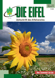 Zeitschrift für Mitglieder im Eifelverein Die EIFEL Titel18 3