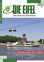 Zeitschrift für Mitglieder im Eifelverein Die EIFEL Titel 11-01