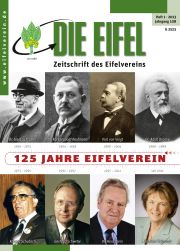 Zeitschrift für Mitglieder im Eifelverein Die EIFEL Titel 13-01