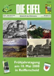Zeitschrift für Mitglieder im Eifelverein Die EIFEL Titel 08-02