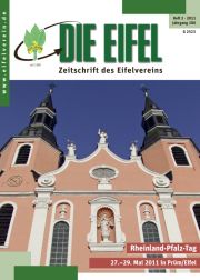 Zeitschrift für Mitglieder im Eifelverein Die EIFEL Titel 11-02