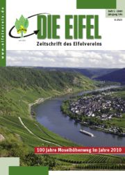 Zeitschrift für Mitglieder im Eifelverein Die EIFEL Titel 09_05